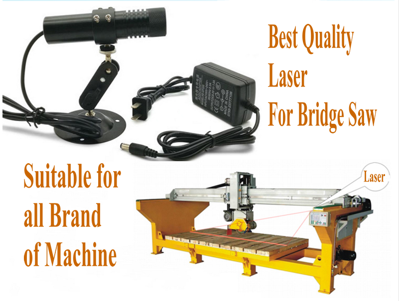 Laser Line Guider/Laser Pointer for Stone Bridge Saw Cutter